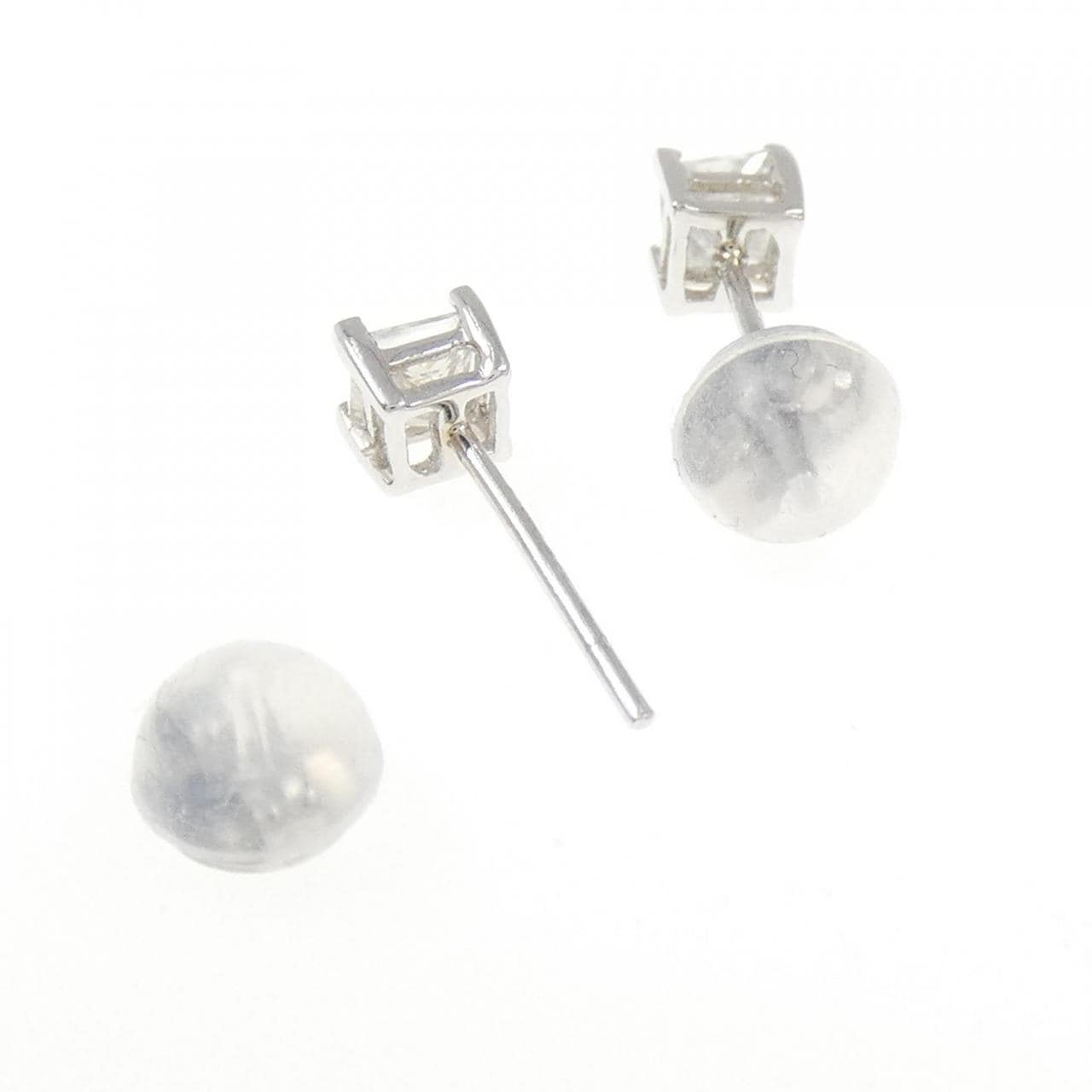 PT900 ダイヤモンド ピアス 0.40CT