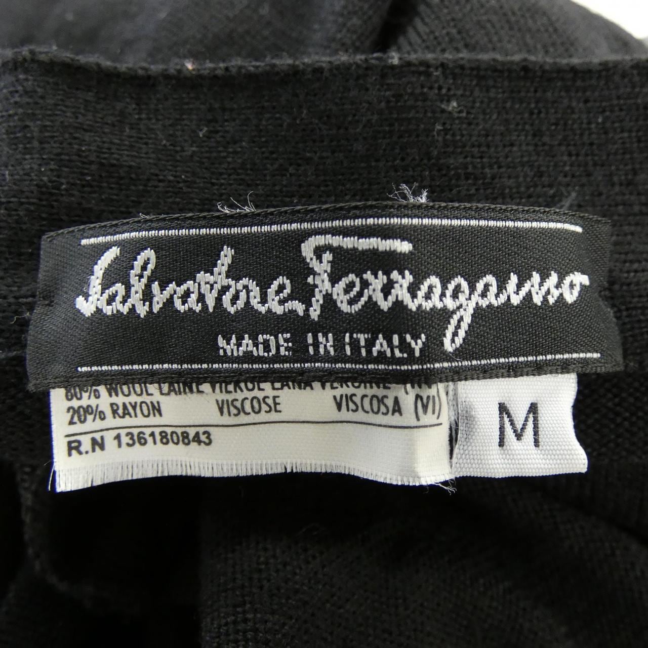 【ヴィンテージ】サルヴァトーレフェラガモ SALVATORE FERRAGAMO カーディガン