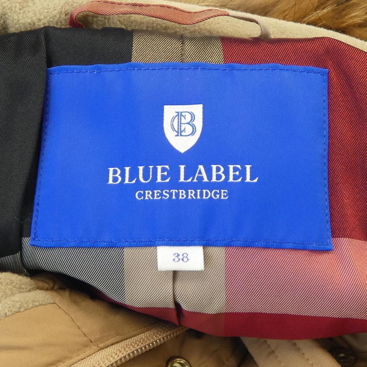 ブルーレーベルクレストブリッジ BLUE LABEL CRESTBRIDGE ダウンコート
