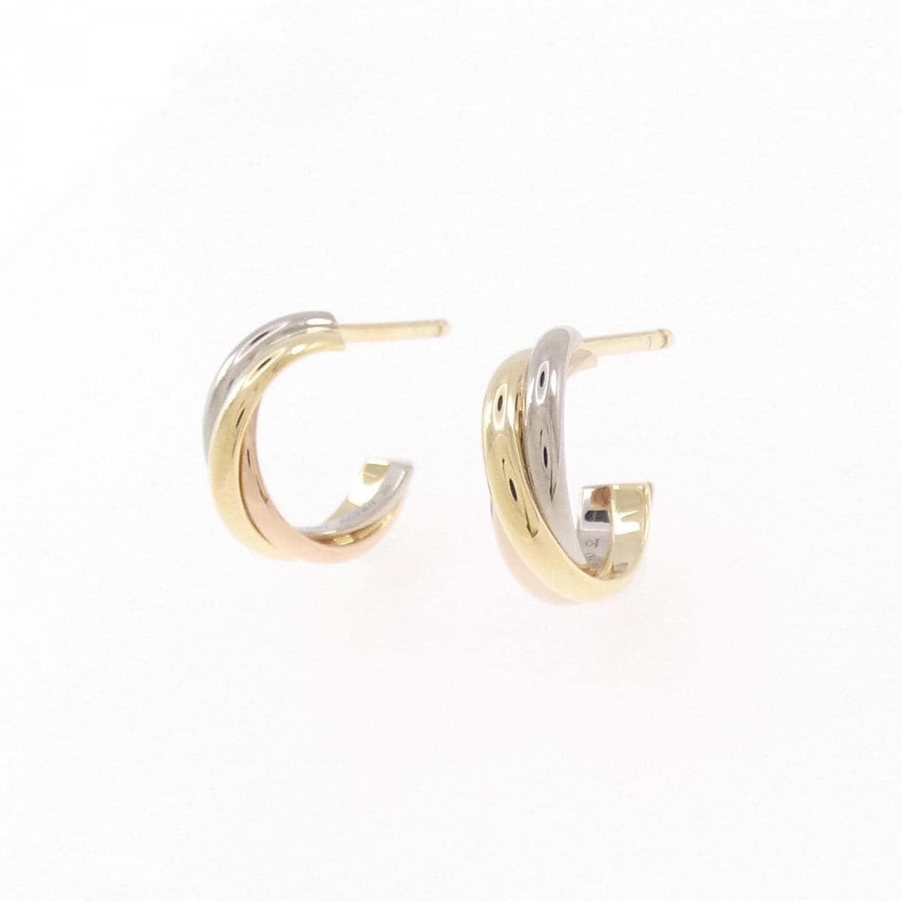 カルティエ トリニティ スモール ピアス