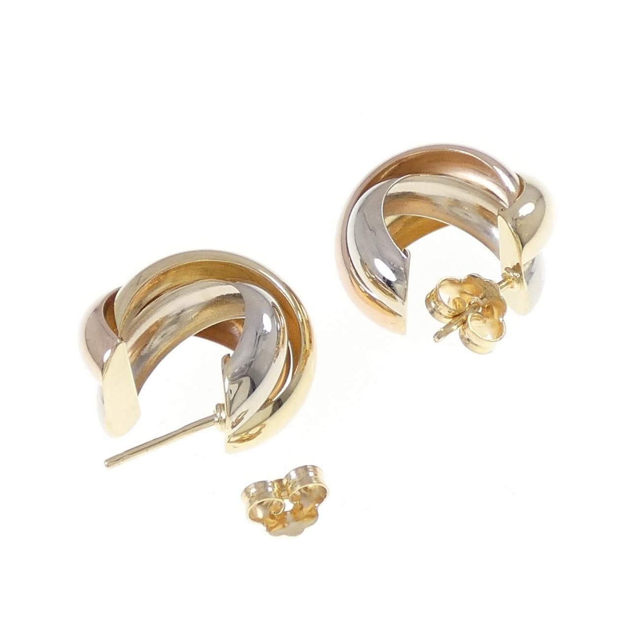 750スリーカラー ピアス