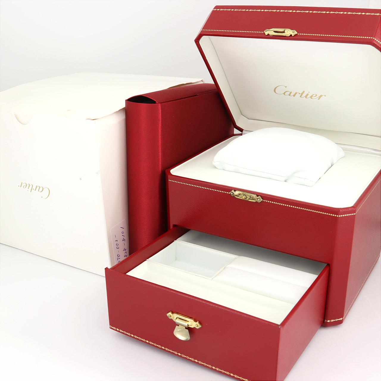 Cartier Mini Santos de Moiselle WG/D WF9005Y8 WG石英