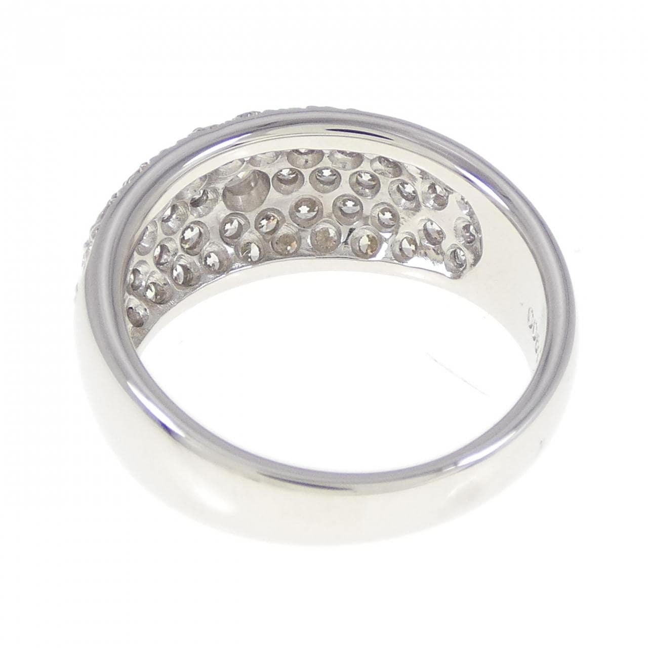 PT Pave Diamond Ring 0.2CT