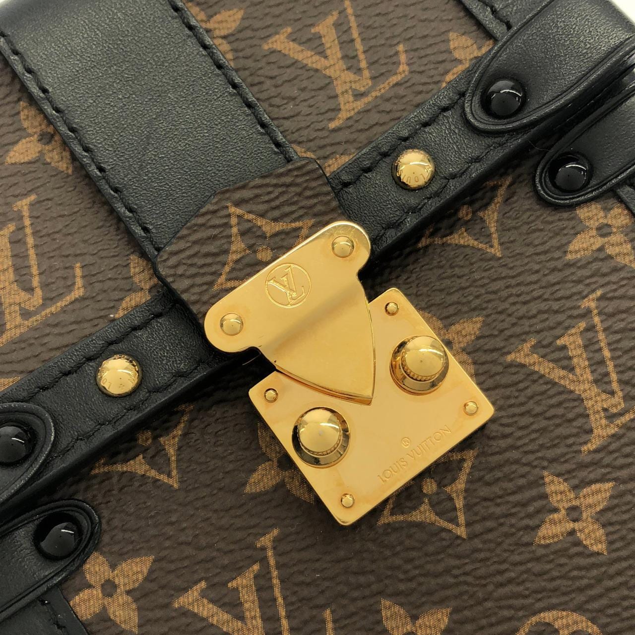 ルイヴィトン モノグラム ポシェット トランク ヴェルティカル M63913 ショルダーバッグ