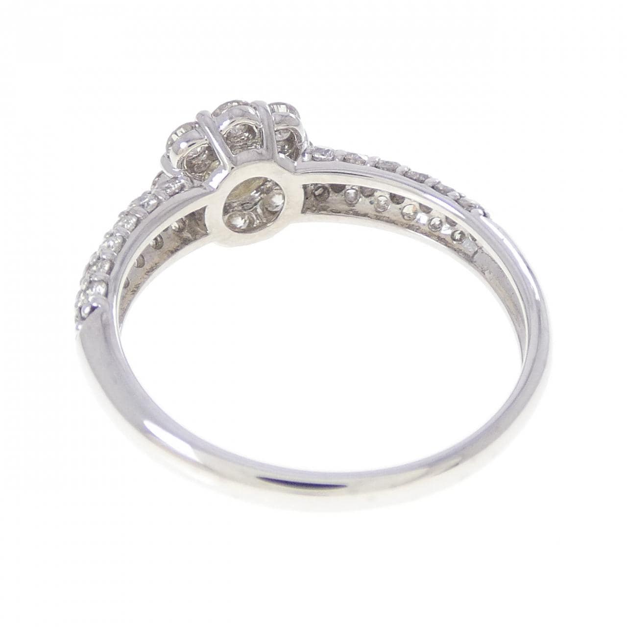 PT900 フラワー ダイヤモンド リング 1.00CT