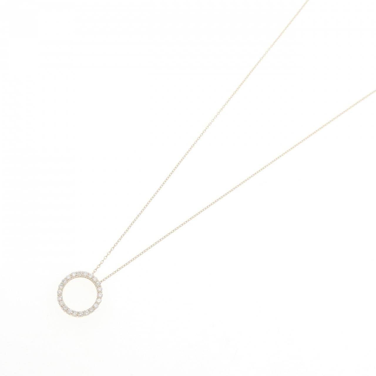 【リメイク】K10YG ダイヤモンド ネックレス 0.30CT