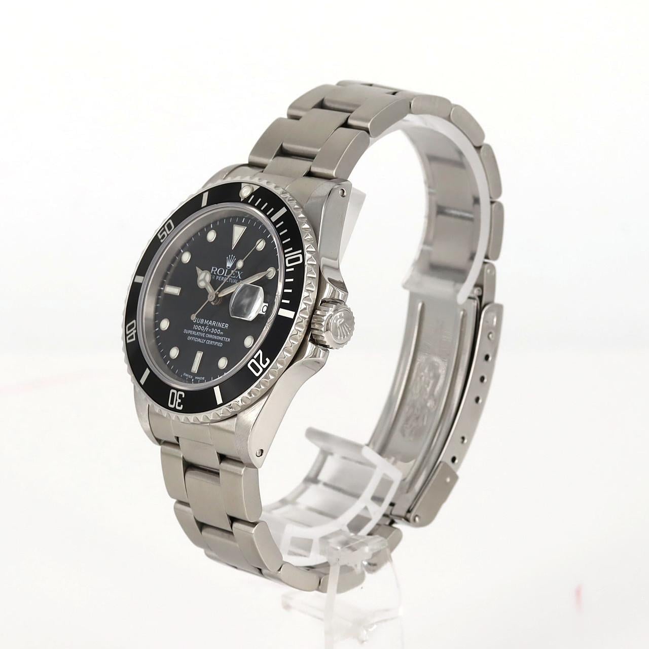 ロレックス サブマリーナーデイト 168000 SS 自動巻 R番