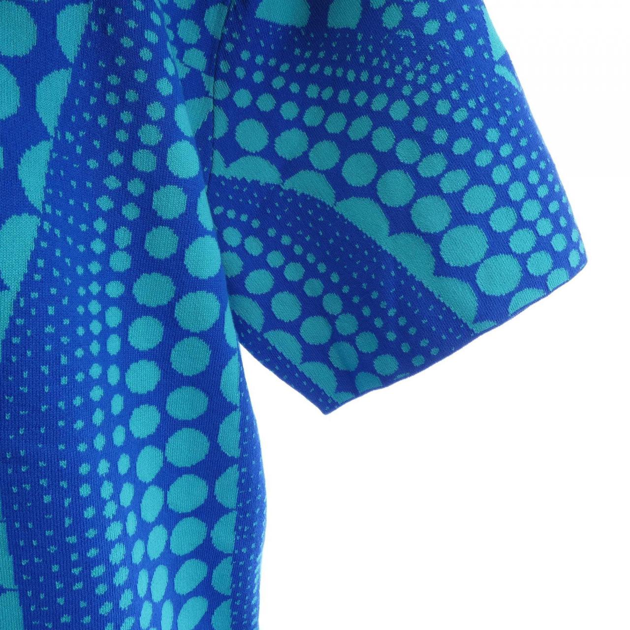 ルイヴィトン LOUIS VUITTON LV×YK オールオーバーパンプキンクルーネック HON38WJL4 草間彌生 ニット