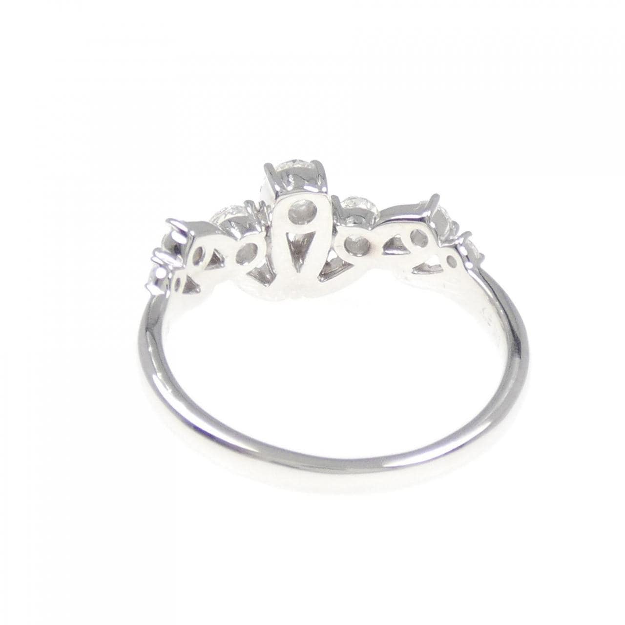 K18WG ダイヤモンド リング 0.59CT