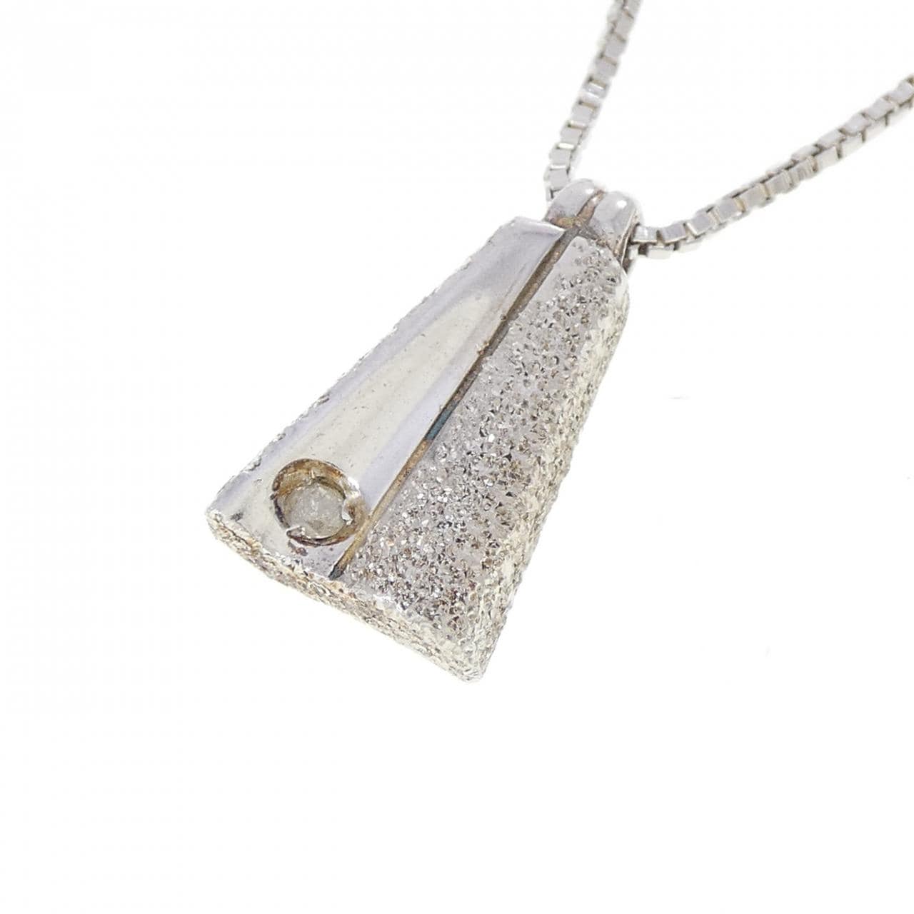 925SV ダイヤモンド ネックレス 0.02CT