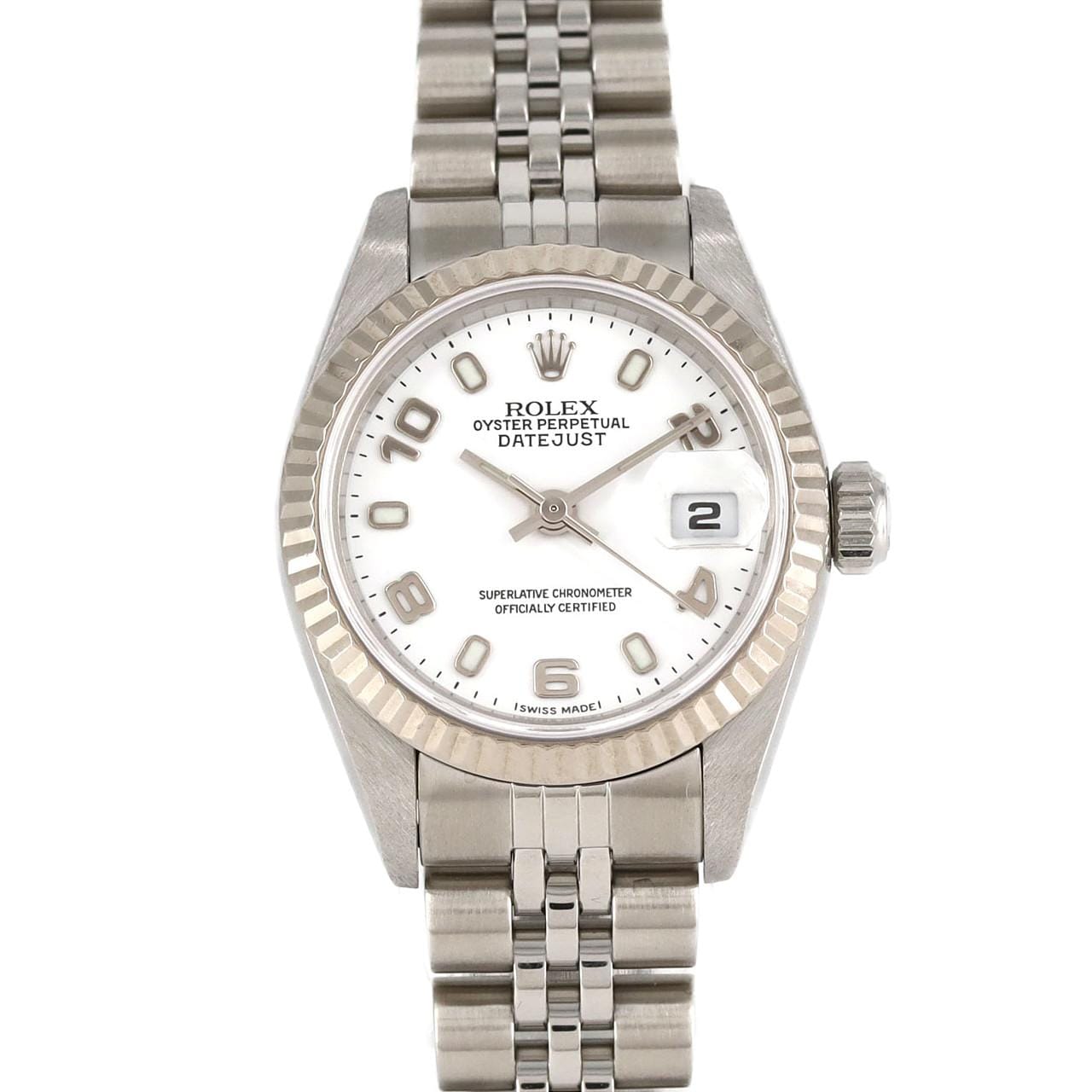 ROLEX Datejust 79174 SSxWG Automatic F number
