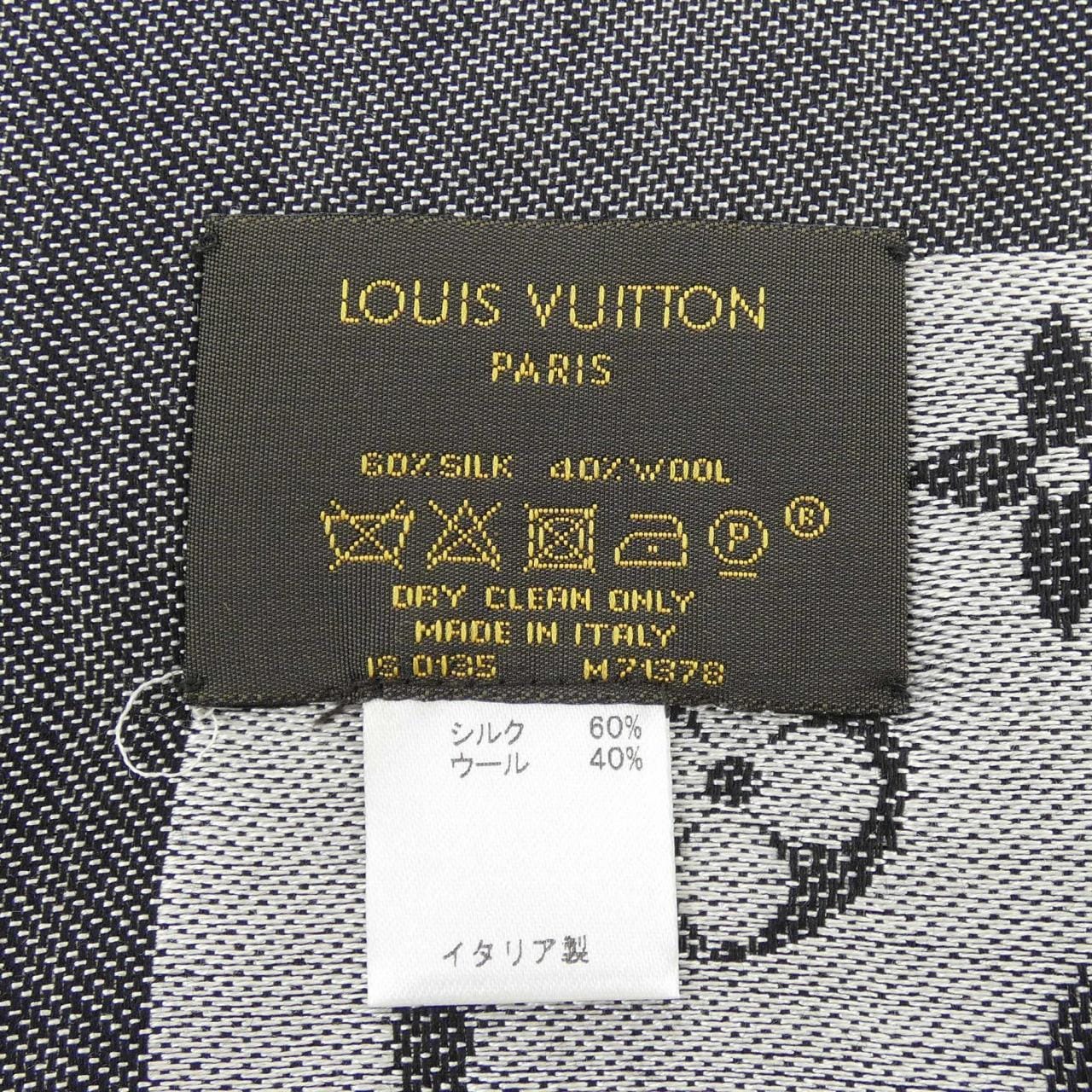 ルイヴィトン LOUIS VUITTON モノグラム デニム M71378 ショール