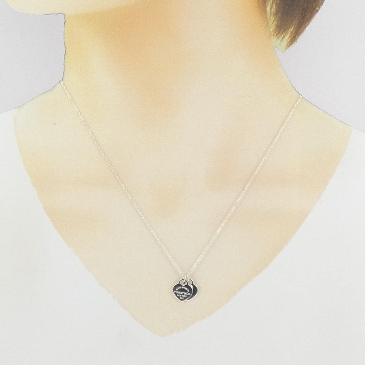 ティファニー リターントゥティファニー ダブルハート ミニ ネックレス