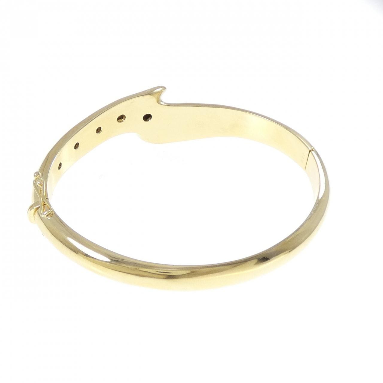 750YG ダイヤモンド バングル 0.37CT