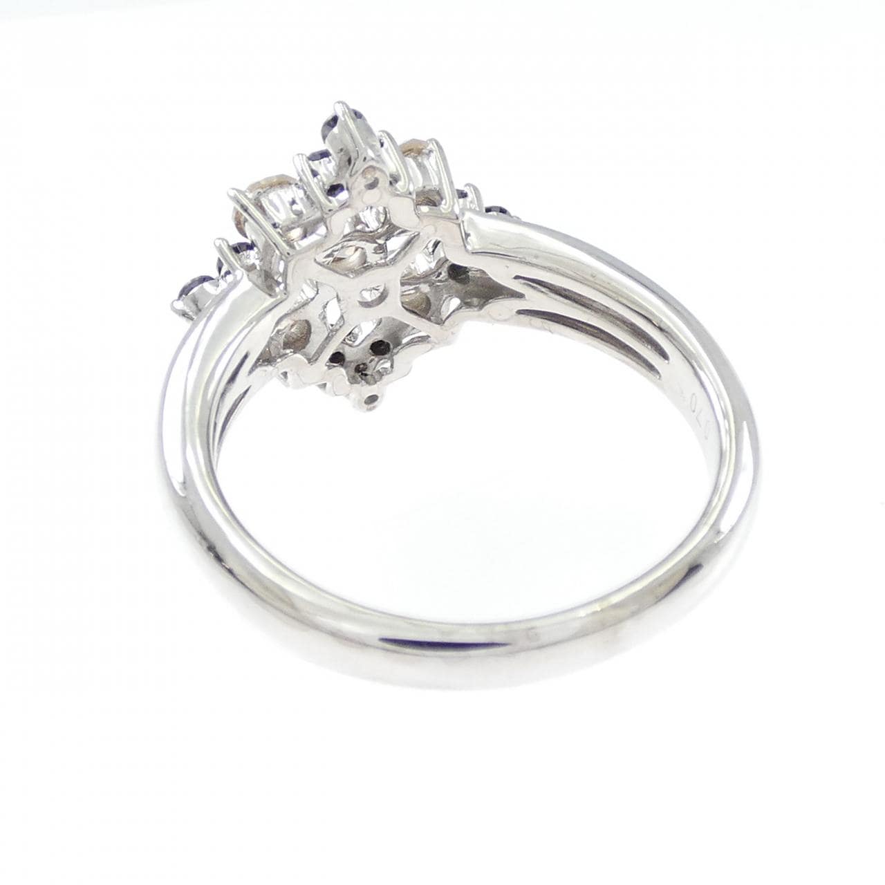 K18WG ダイヤモンド リング 0.70CT