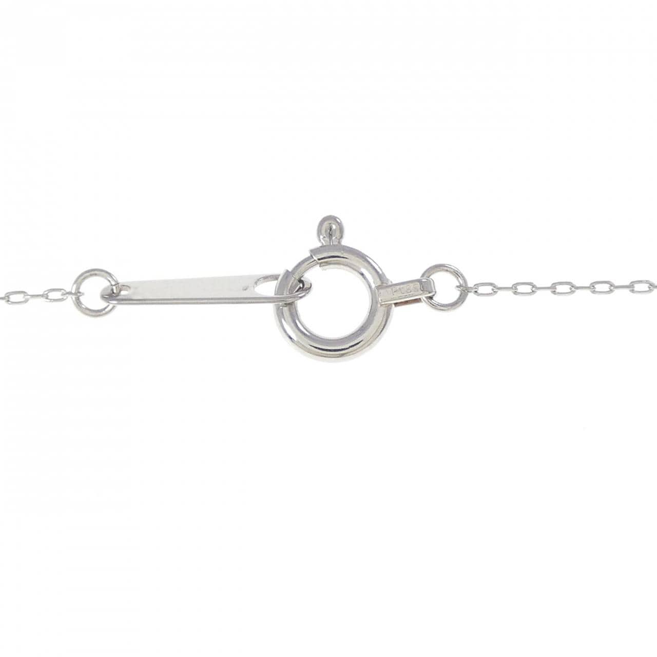 PT900/PT850 Horseshoe Diamond Necklace 0.10CT