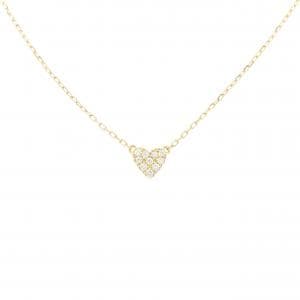 アーカー ハートパヴェ ネックレス 0.05CT