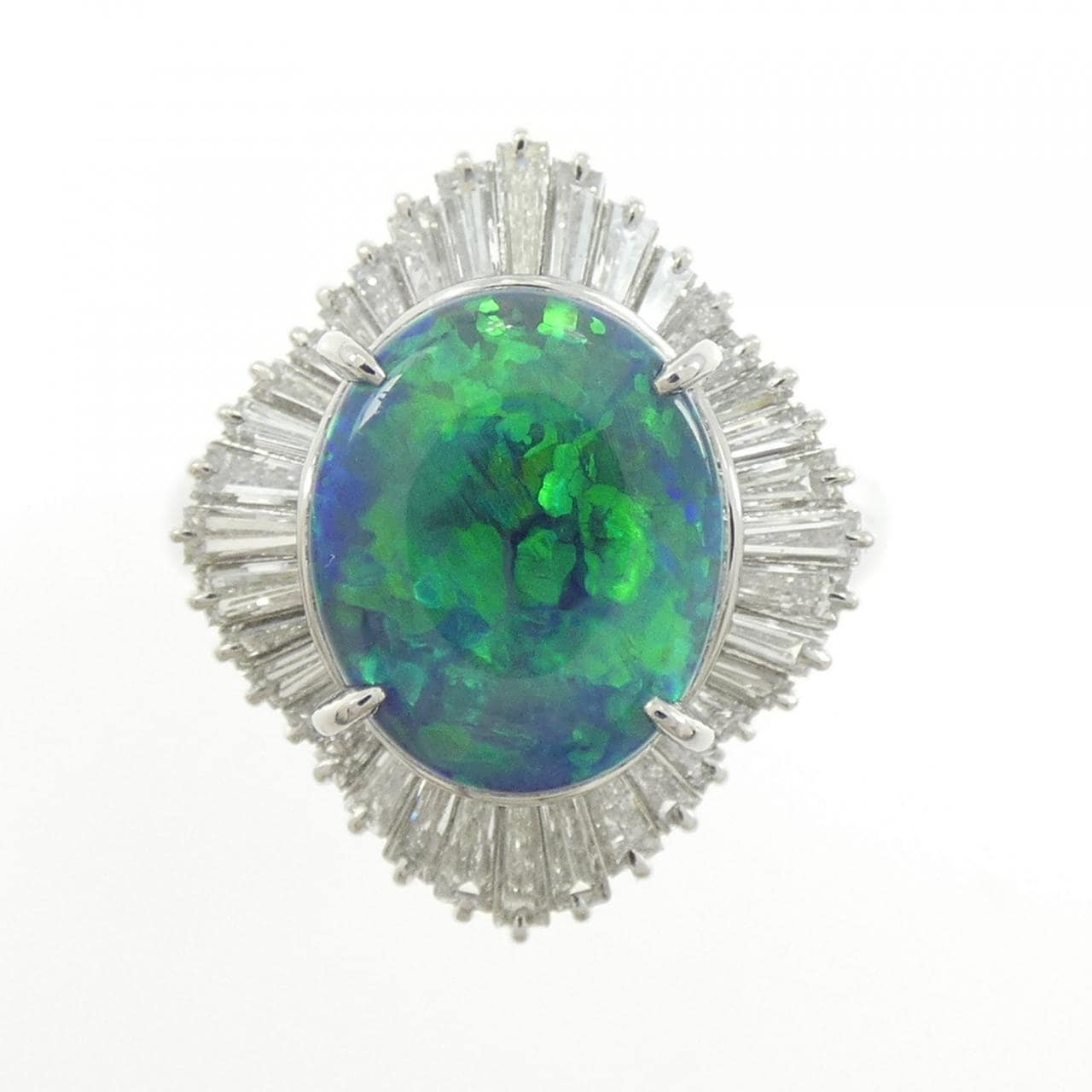 PM900 ブラックオパール リング 2.07CT