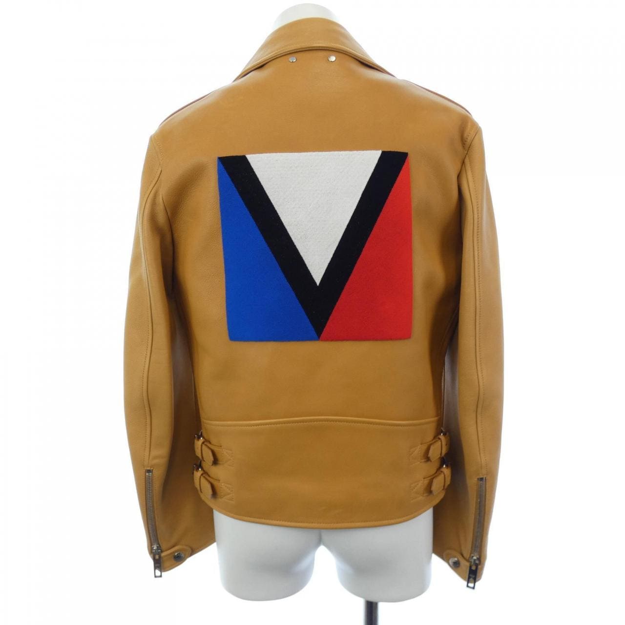 LOUIS VUITTON VUITTON Leather Riders Jacket