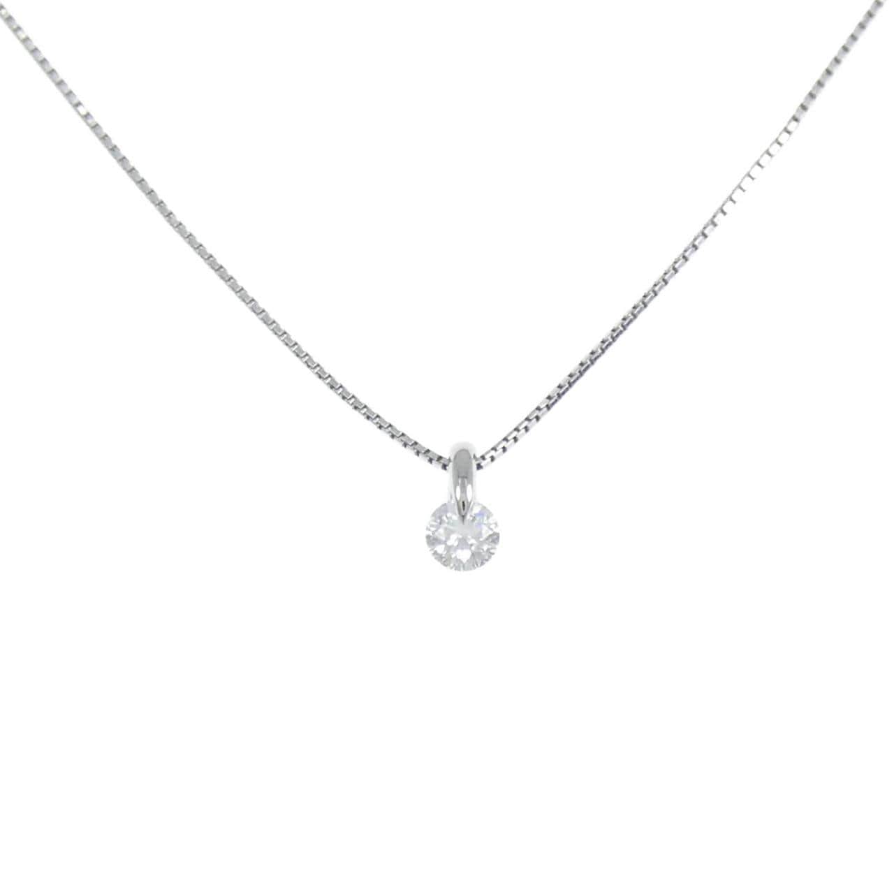 PT Diamond Necklace 0.220CT D IF 3EXT H&C