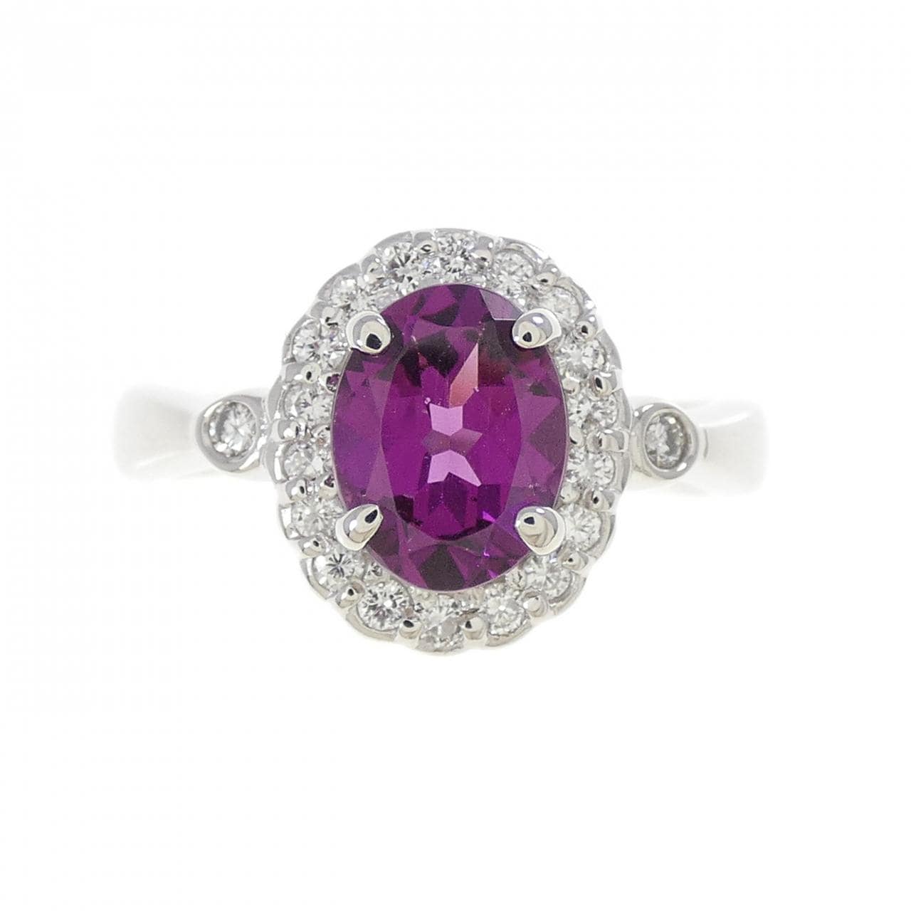 PT900 ガーネット リング 1.40CT