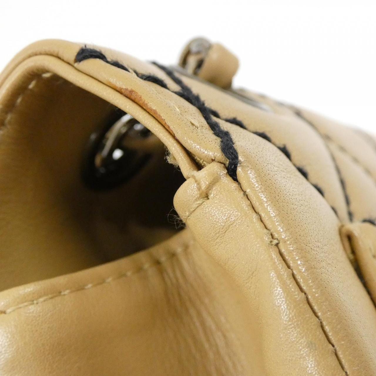 【ヴィンテージ】シャネル ワイルドステッチ ライン 16793 ショルダーバッグ