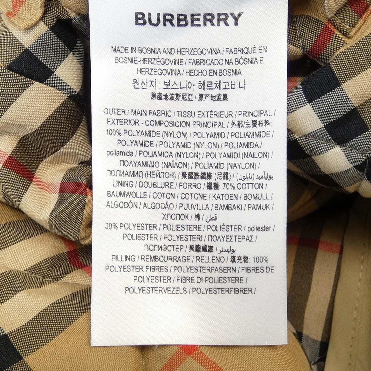 バーバリー BURBERRY 80214681 ジャケット
