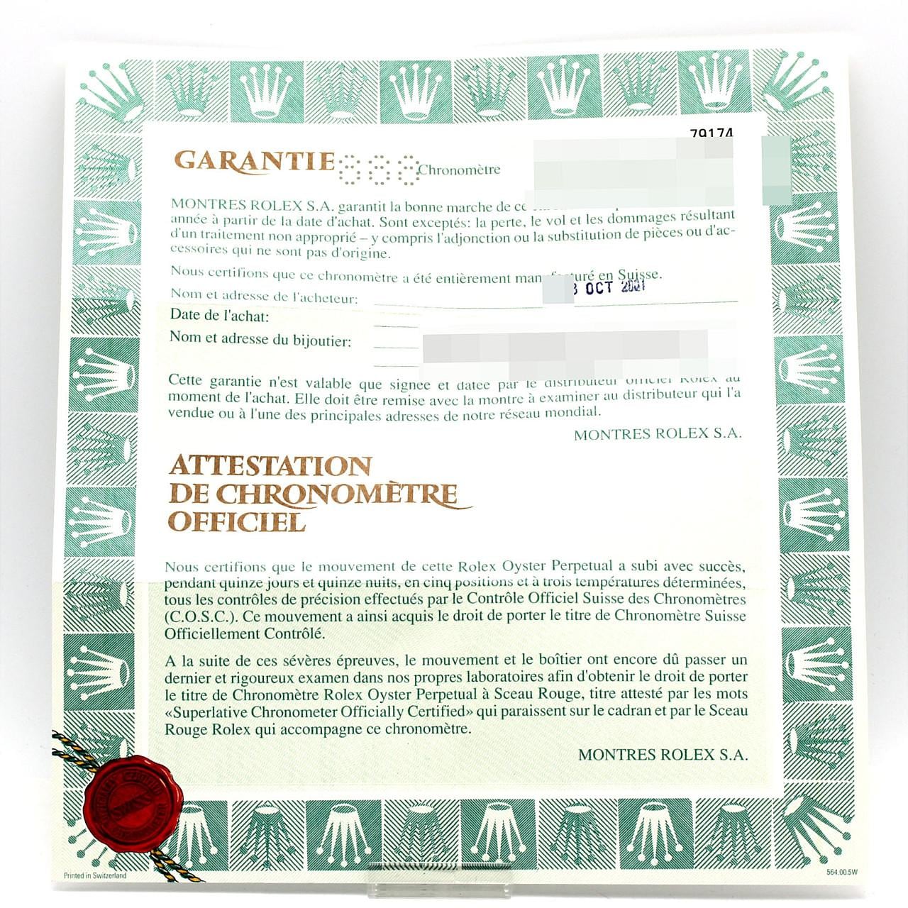 ロレックス デイトジャスト 79174G SSxWG 自動巻 K番