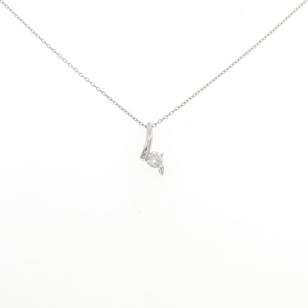 PT850 ダイヤモンド ネックレス 0.22CT