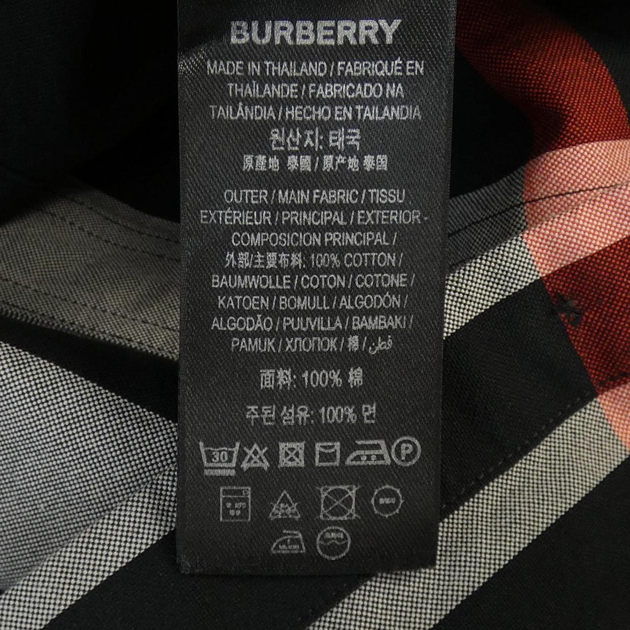 バーバリー BURBERRY 8043349 S／Sシャツ