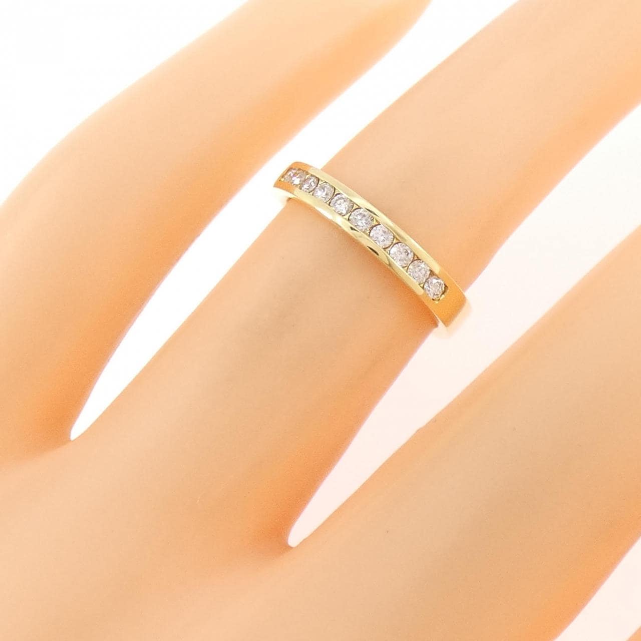 K18YG ダイヤモンド リング 0.20CT
