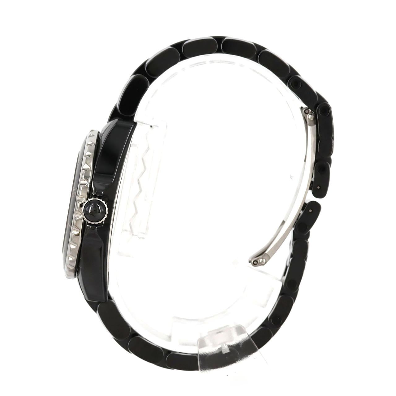 シャネル J12 33mmセラミック･12P H1625 セラミック クォーツ