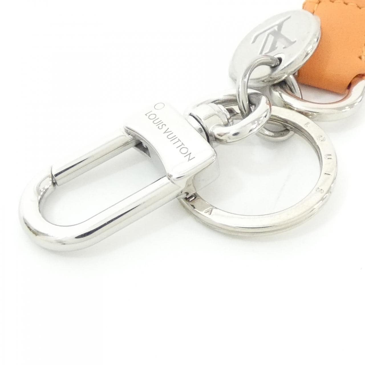 ルイヴィトン モノグラム ヘリテージ キーホルダー&バッグチャーム LVスリム ドラゴンヌ M03351 キーリング