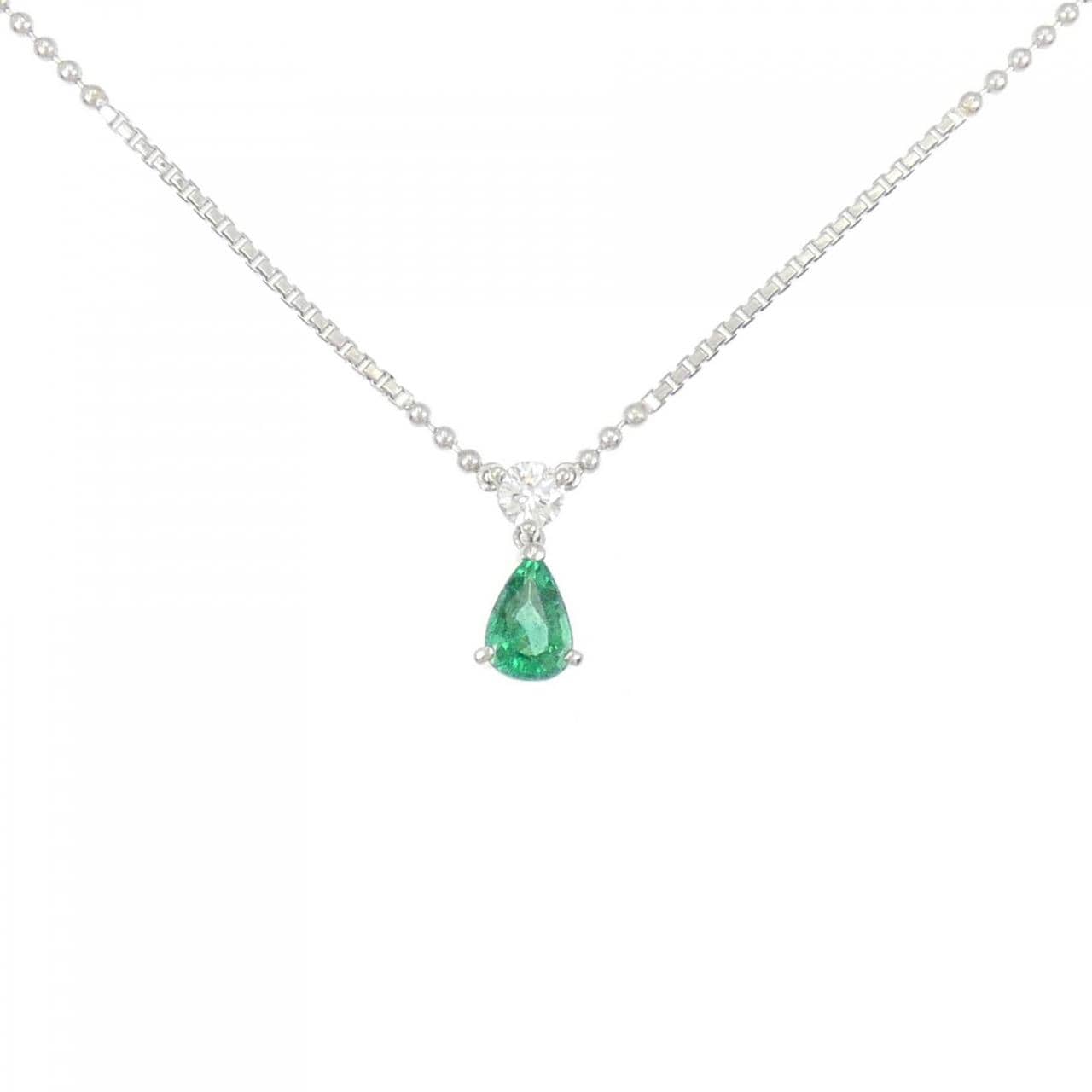 PT Emerald Necklace 0.41CT