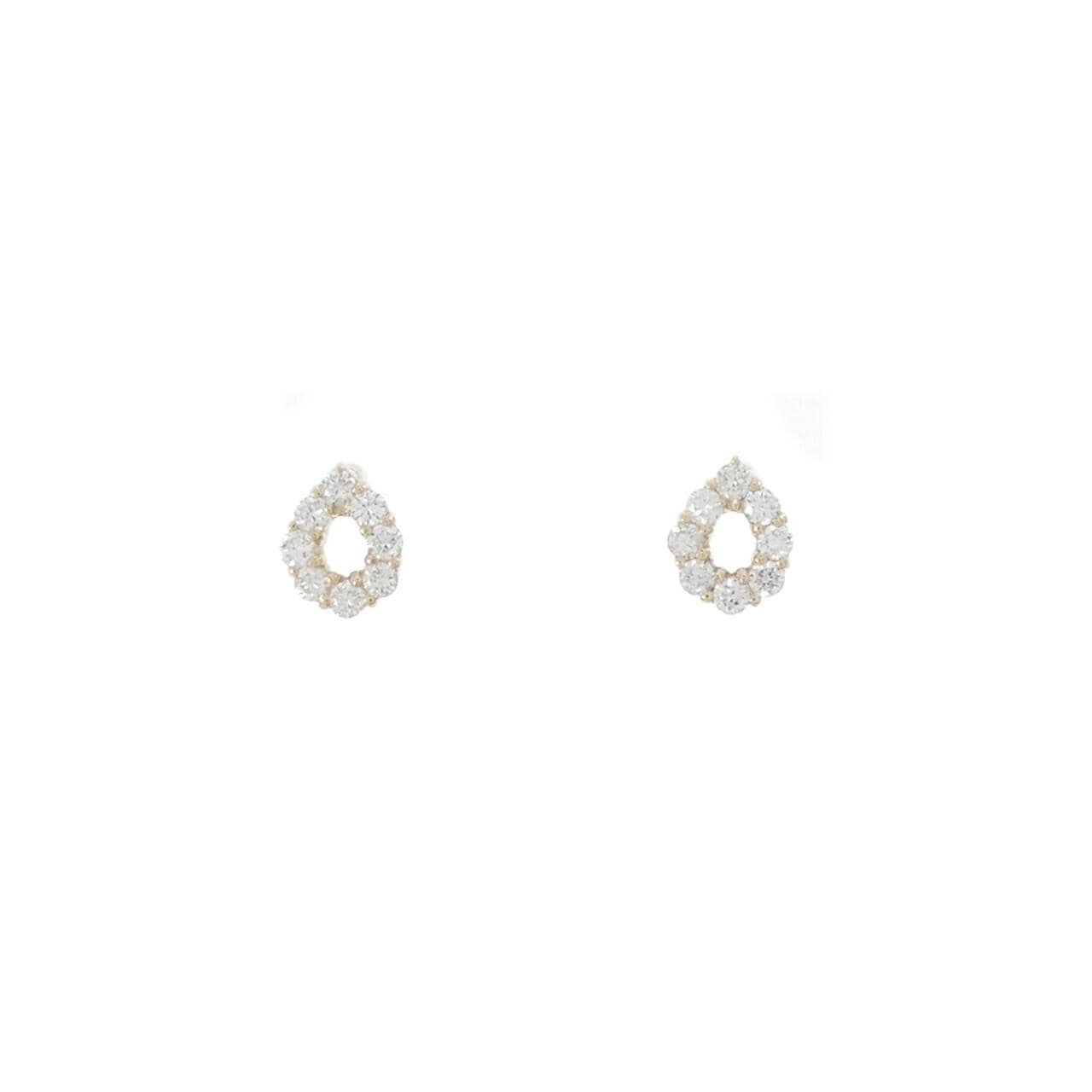 【リメイク】K10YG ダイヤモンド ピアス 0.20CT