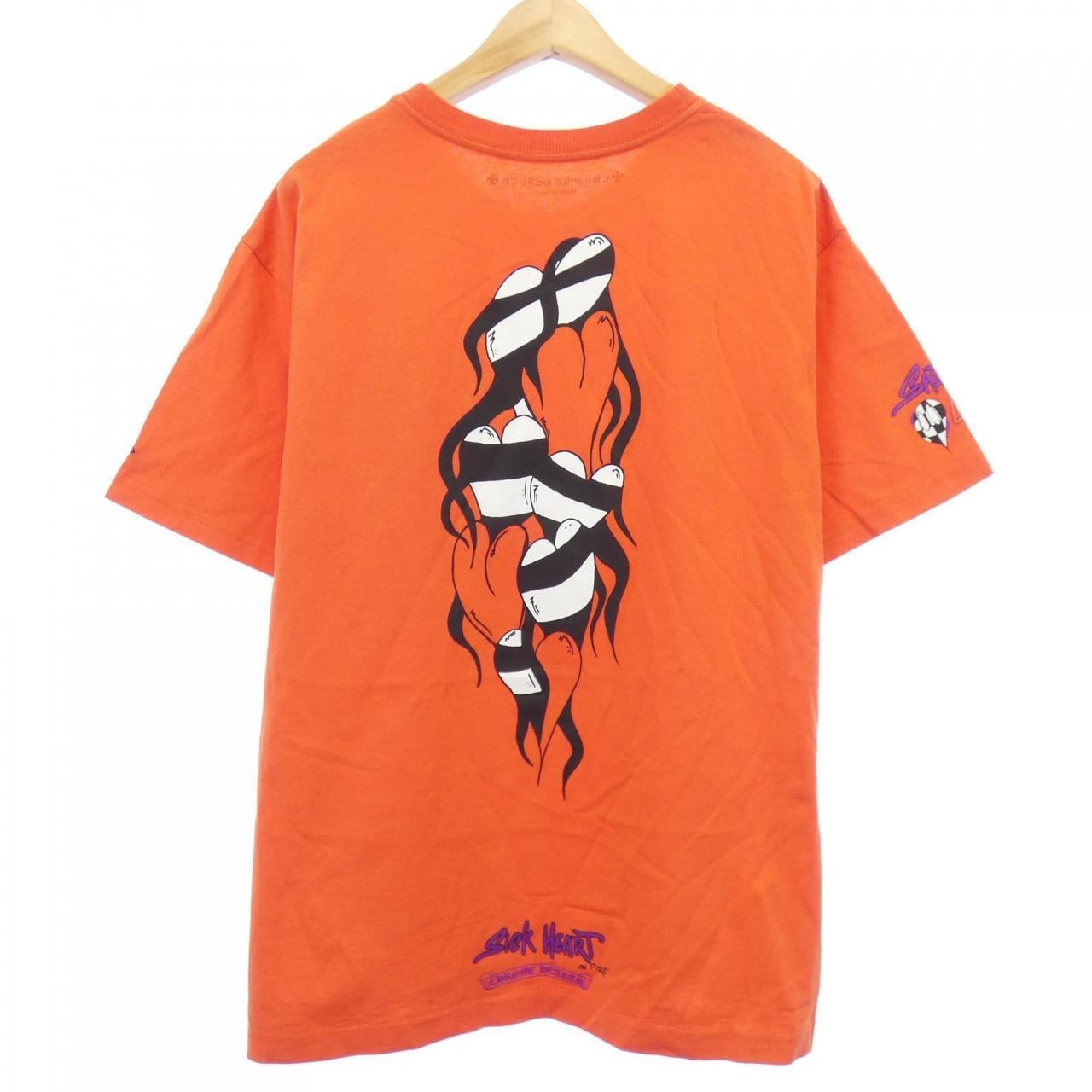 クロムハーツ CHROME HEARTS MATTY BOY　SICK THE HEART 408169831******998 Tシャツ