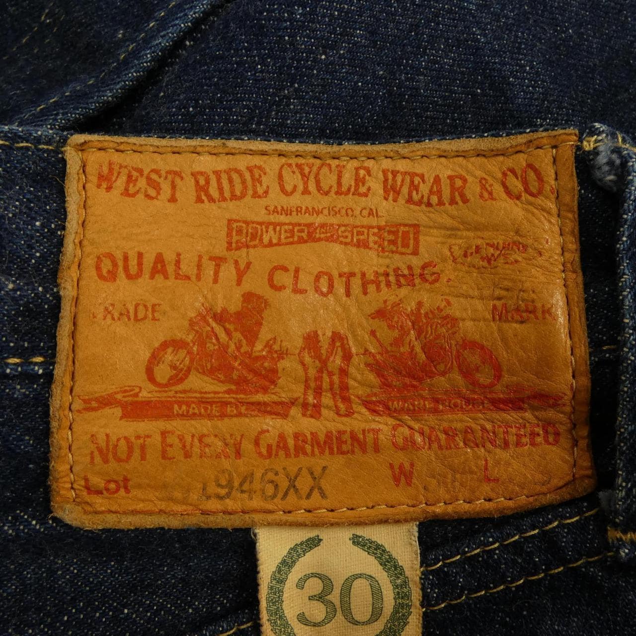 ウエストライド WEST RIDE W1946XX ジーンズ