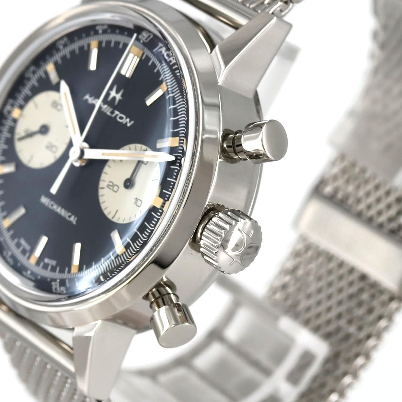 ハミルトン イントラマティッククロノグラフH H384290/H38429130 SS 手巻