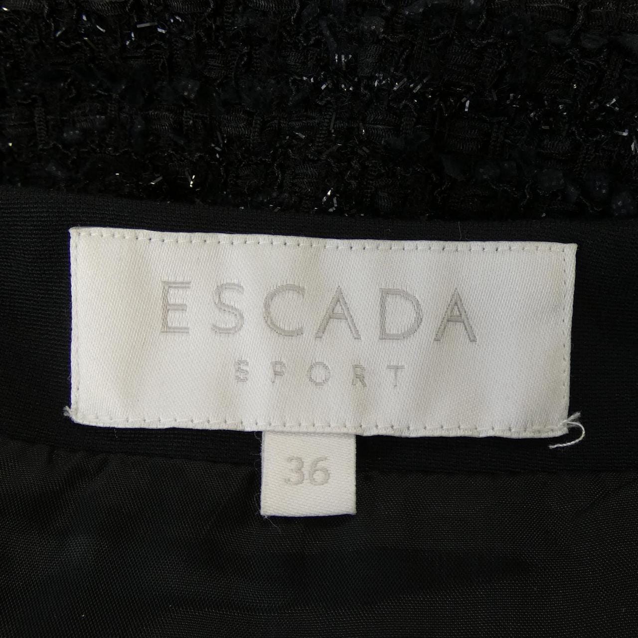 エスカーダ ESCADA ノーカラージャケット