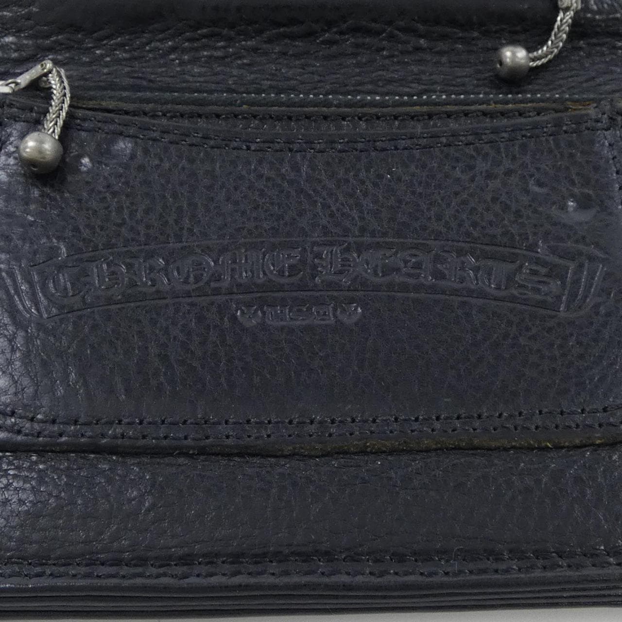 クロムハーツ CHROME HEARTS 2ZIP STRAP BLK 2246 304 0030 0200 WALLET