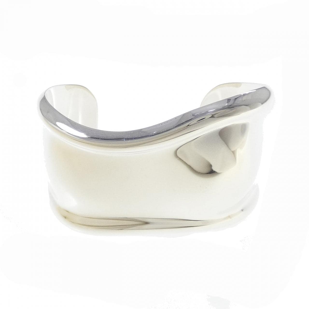 ティファニー ボーン カフ ナロー バングル