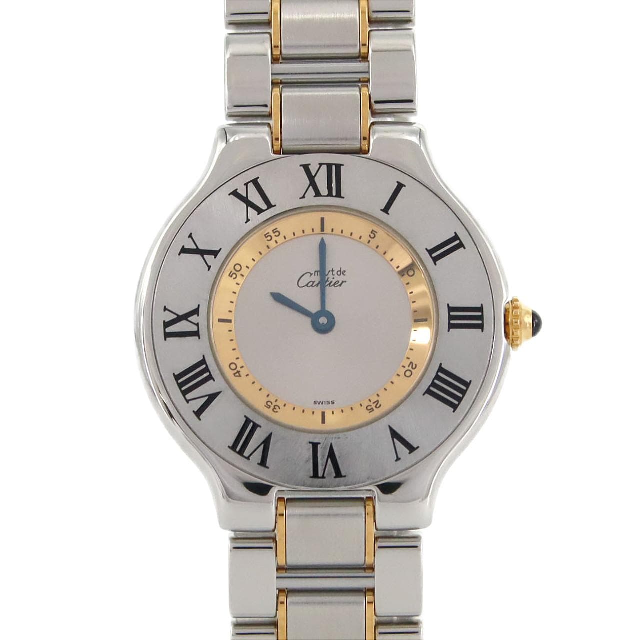 カルティエ マスト21LM コンビ W10074R6 SSxYG クォーツ