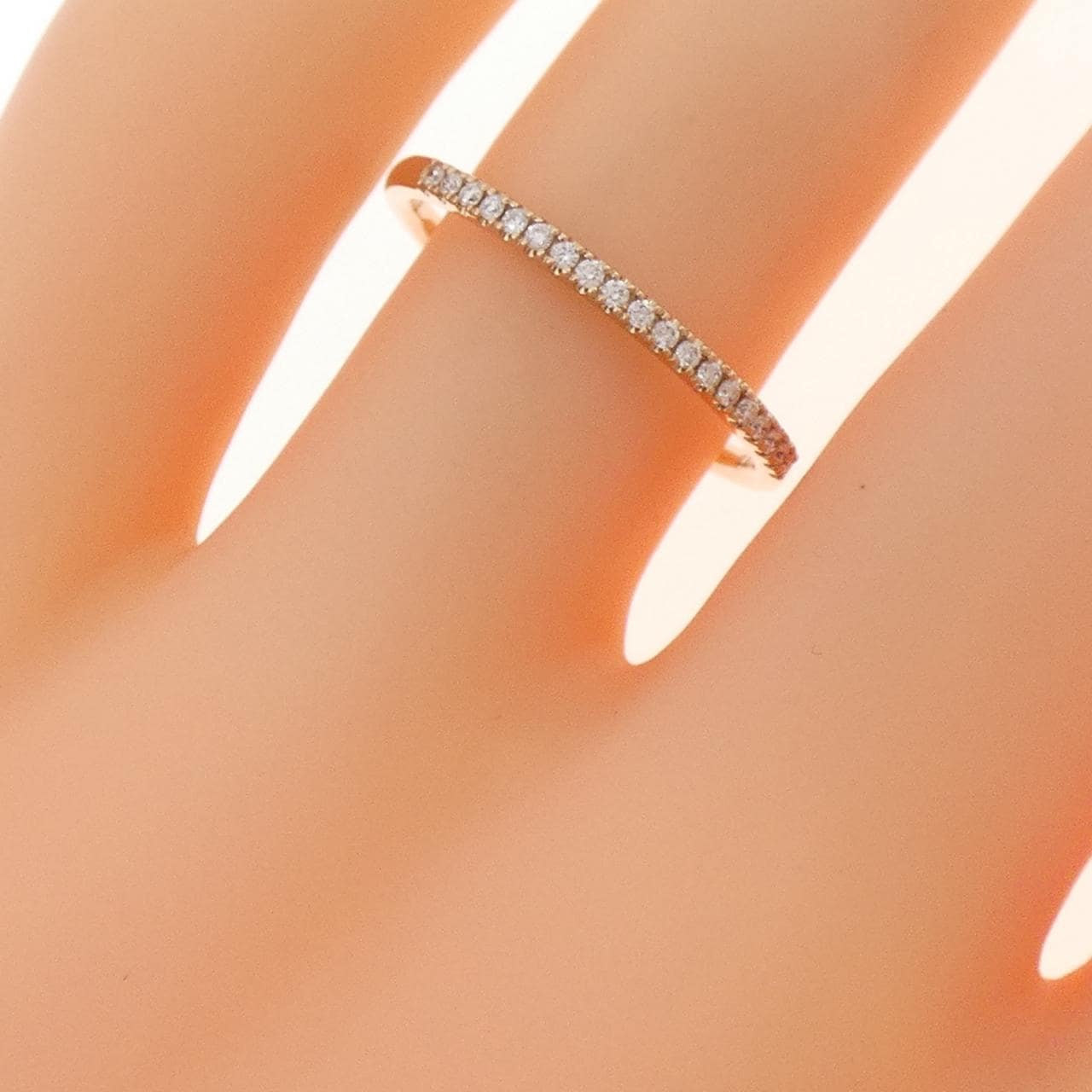 スタージュエリー ハーフエタニティ リング 0.07CT
