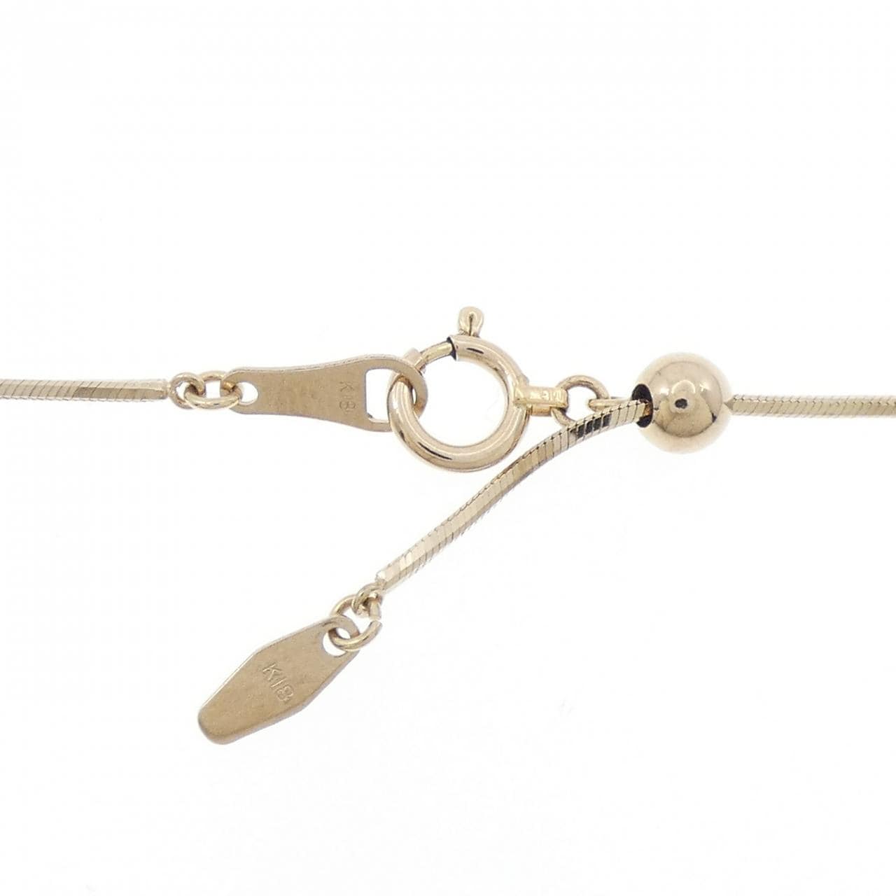カシケイ フロート セッティング ネックレス 0.30CT