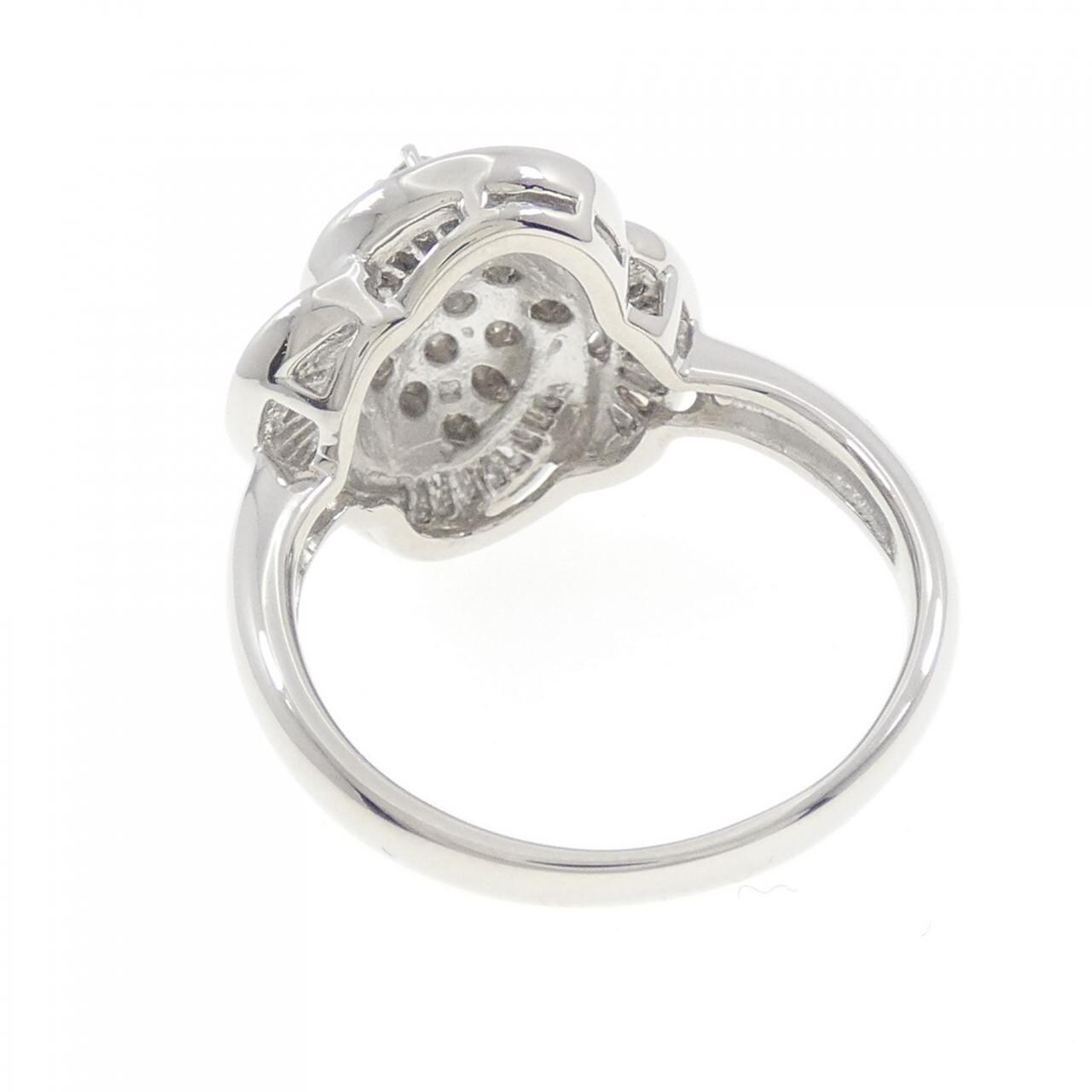 PT900 パヴェ ダイヤモンド リング 1.00CT