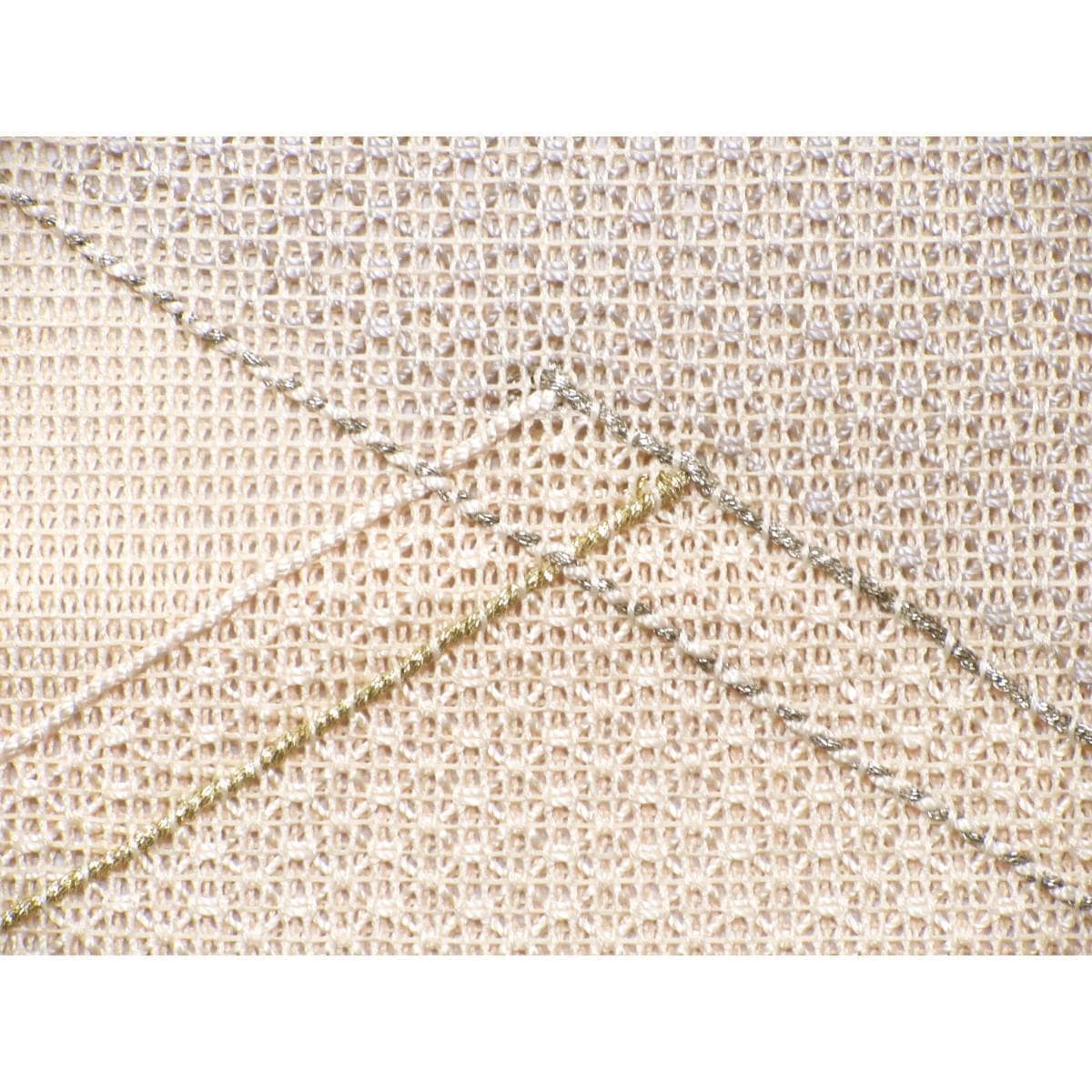 夏名古屋帯　羅織