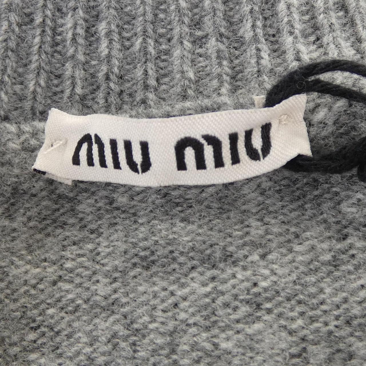 ミュウミュウ MIU MIU MIU MIU ロゴ DNA972 13WS ニット