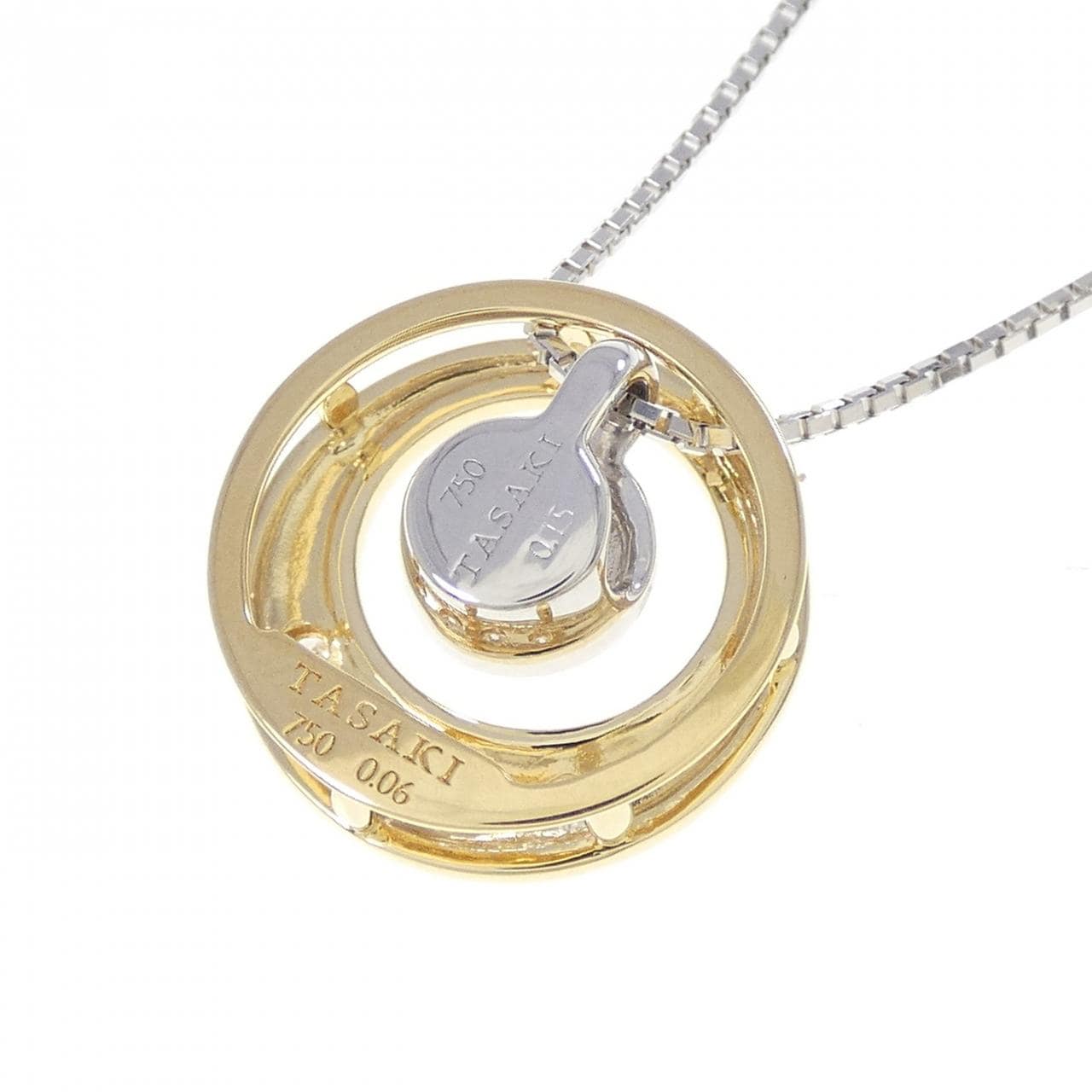 タサキ ダイヤモンド ネックレス 0.15CT