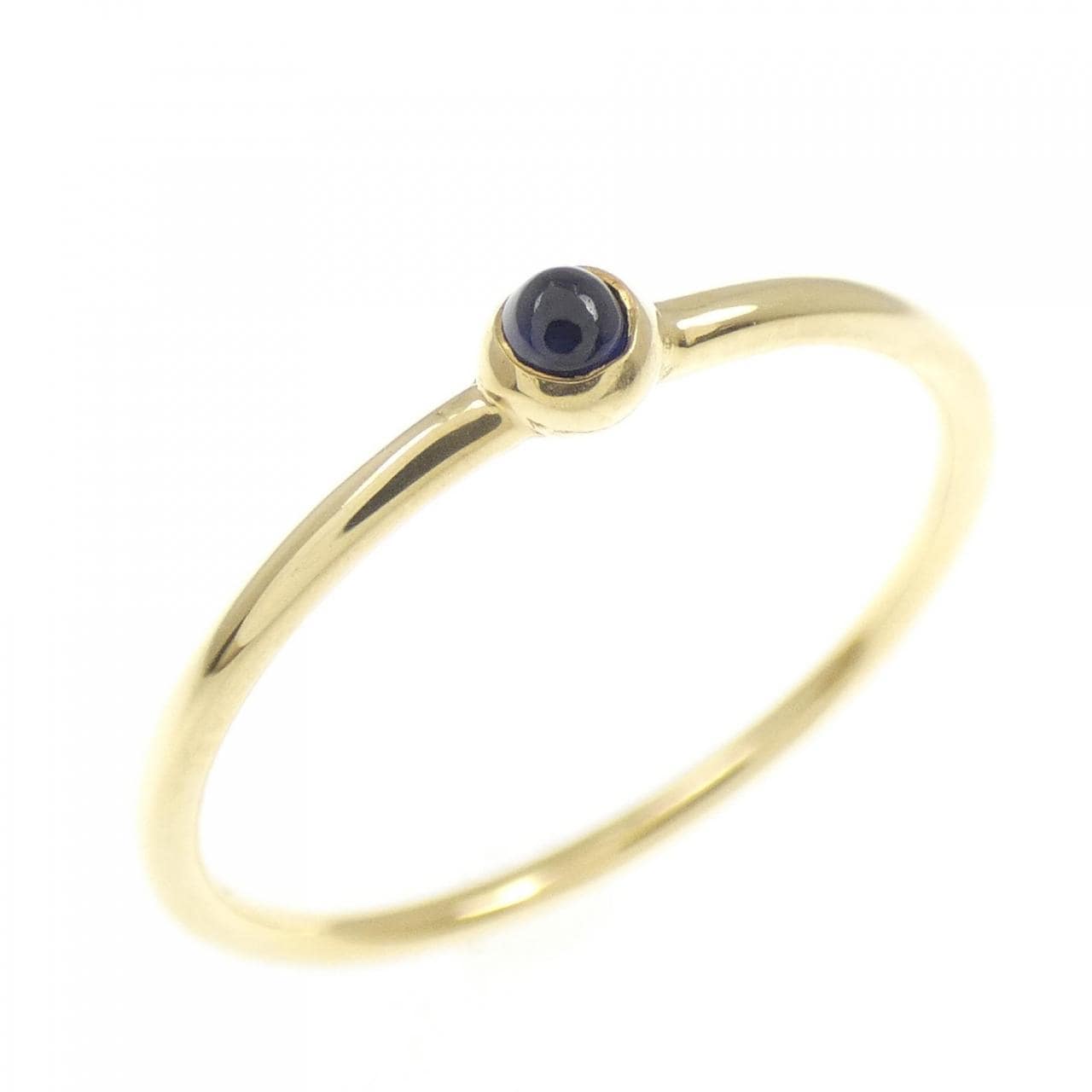 750YG蓝宝石戒指