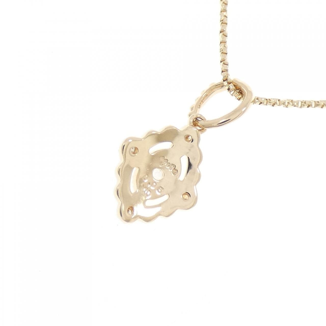 アガット ダイヤモンド ネックレス 0.05CT